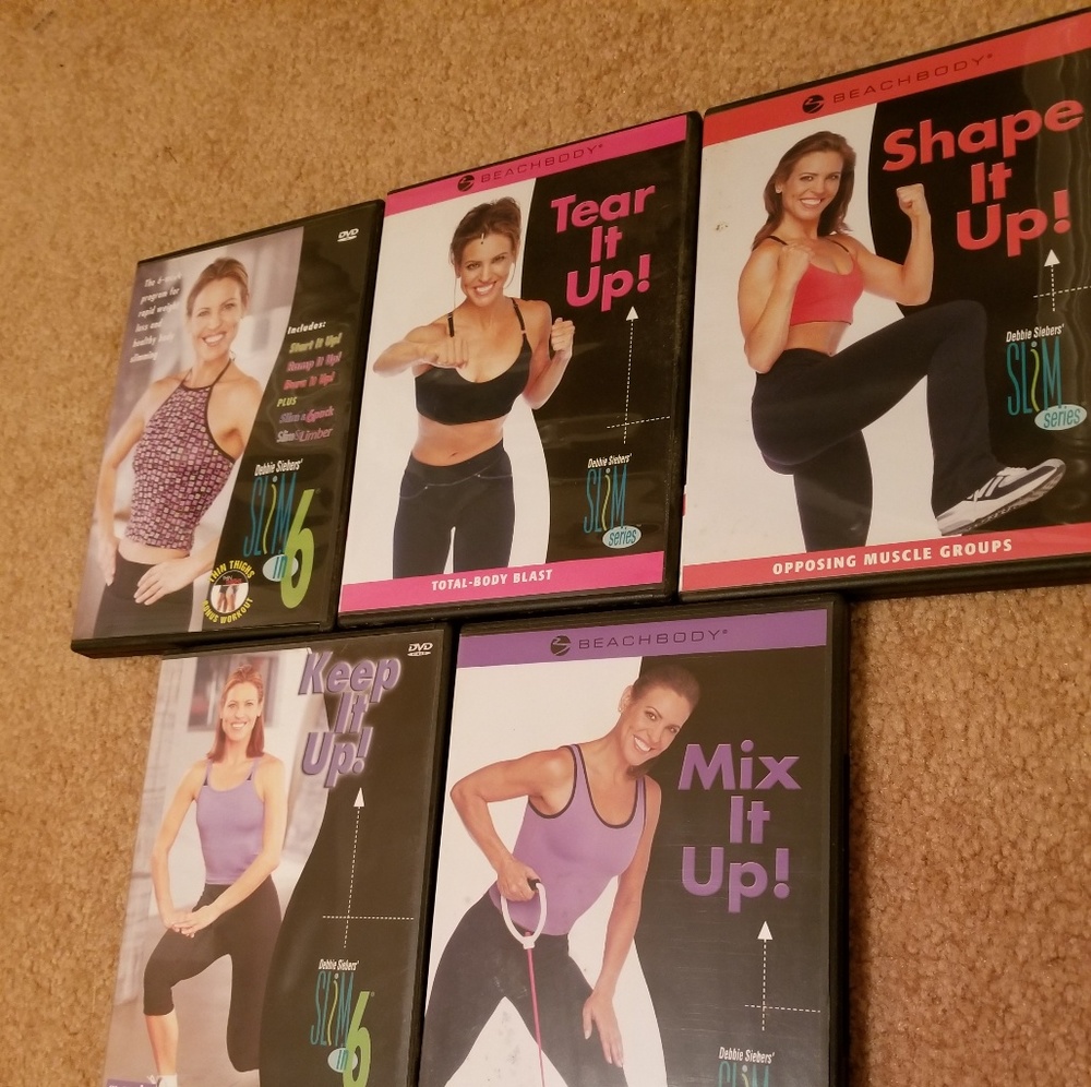Slim in 6 workout DVD set